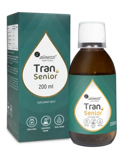 Aliness Tran Senior + D3 4000 IU (200 ml)
