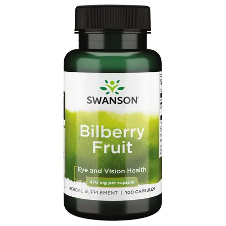 Swanson Bilberry Fruit 470 mg (100 kaps. )