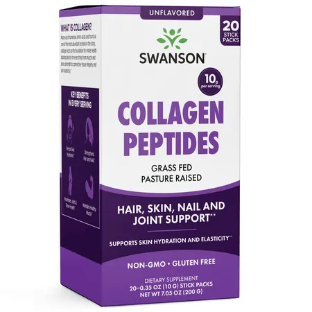 Swanson Peptydy kolagenowe (20 saszetek)