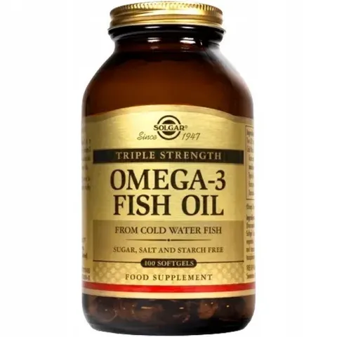 Solgar Triple Strength Omega 3 Fish Oil(100 softgels)