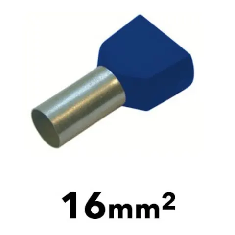 Końcówka tulejkowa Twin 2x16,0/16 (5szt.)