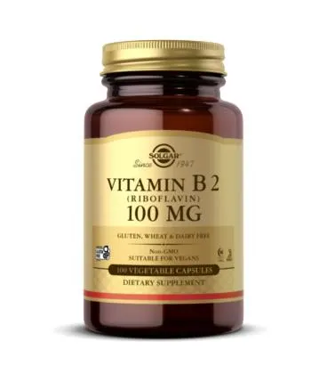 Solgar Witamina B2 100 mg ( 100kaps.)