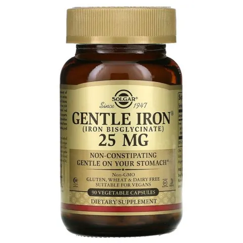 Solgar Gentle Iron 25 mg (90 kaps)