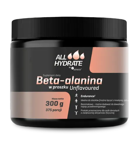 ALLHydrate Beta-Alanina 300g (375 porcji)