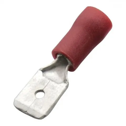 Wsuwka izolowana 0,5-1,0/6,3x0,8 PVC (10szt.)