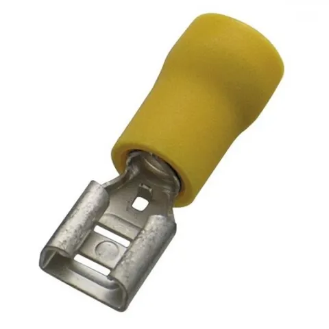 Nasuwka izolowana 4,0-6/0,8x6,3 PVC (10szt.)