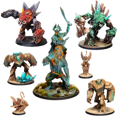 Earthen Creatures Expansion – Eldfall Chronicles miniatury