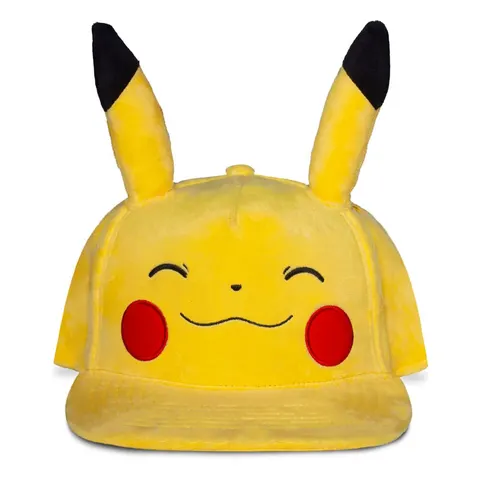 Czapka z daszkiem Pokémon Smiling Pikachu (snapback)