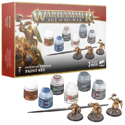 Age of Sigmar: Stormcast Eternals + Paint Set