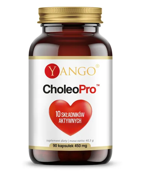 Yango - Choleo PRO - 90 kaps. - 10 aktywnych składników