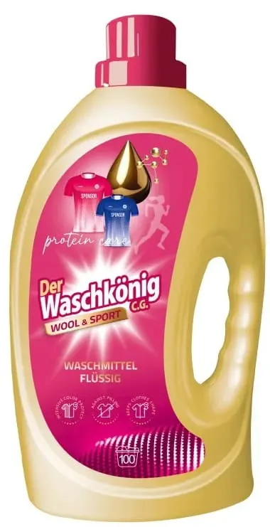 WASCHKONIG Żel do prania 3L Wool & Sport 100P