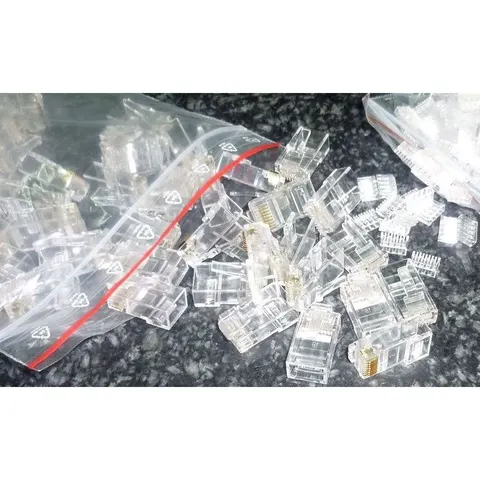 Wtyk RJ45 Cat6 końcówki wtyki UTP