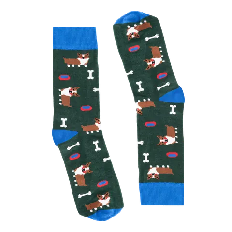Skarpetki Anglia Pieski Corgi, Faves