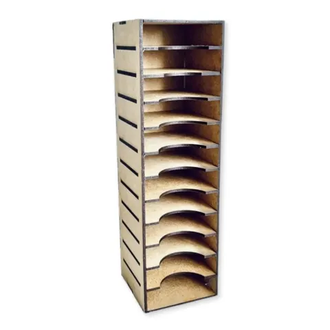 Organizer z HDF na duże tusze Distress 29 x 8,5 x 8,5 cm