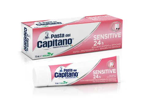 Pasta del Capitano SENSITIVE 24H - pasta do zębów (75 ml)