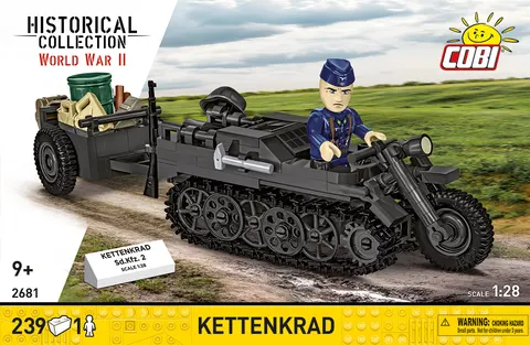 COBI 2681 HISTORICAL COLLECTION WWII - Kettenkrad