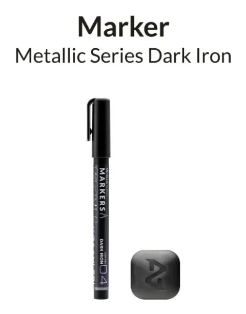 Marker metaliczny Dark Iron Gaahleri GAHGM-MS04