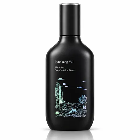 Pyunkang Yul Black Tea Deep Infusion Toner - Tonik do twarzy z ekstraktem z czarnej herbaty 130 ml