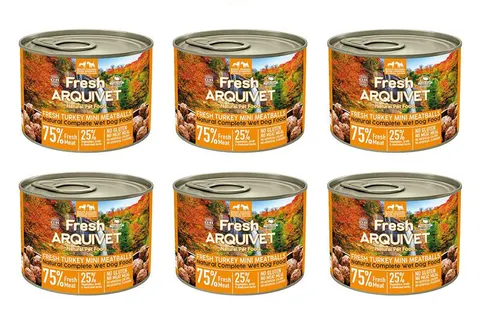 Arquivet Fresh klopsiki z indyka w sosie 6x200g