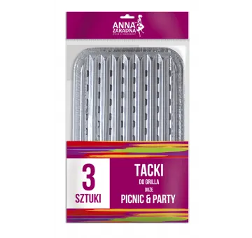 Tacki do Grilla duże 3szt/12 AP-7097