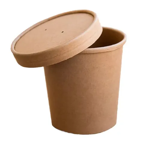 Pojemnik papierowy Brazowy 97mm 16oz/470ml