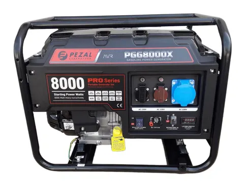 Agregat prądotwórczy PEZAL PGG8000X 6.5 kW