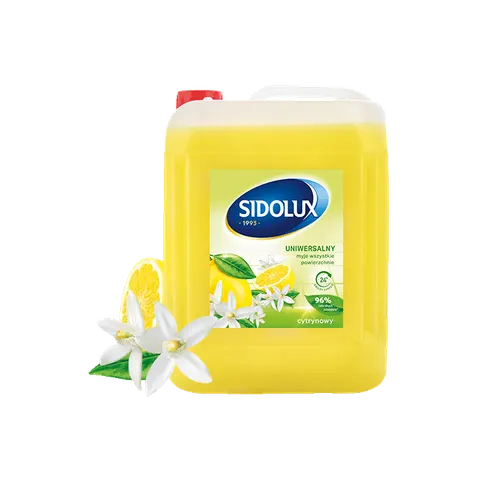 SIDOLUX Płyn uniwersalny CYTRYNA, 5 l