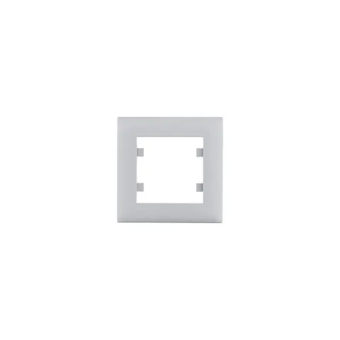 LUMINA Intense Ramka 1-krotna, srebrny; WL5512, HAGER