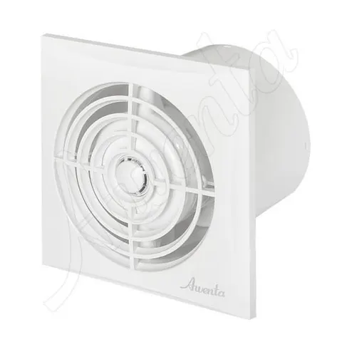 Wentylator łazienkowy SILENCE WZ100 fi.100, 5W, 75m3/h, 26dB cichy, łożysko kulkowe, biały