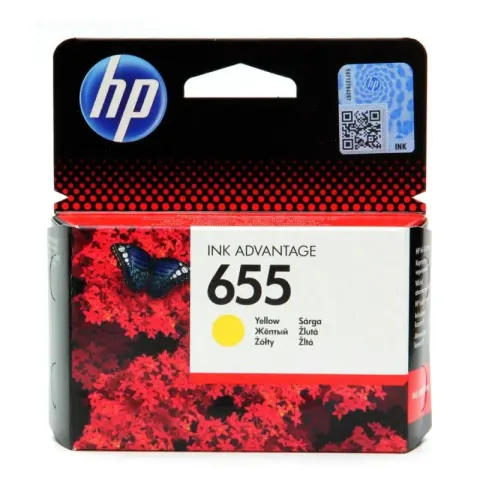 Tusz HP 655 Yellow CZ112AE Żółty