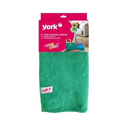 YORK Ścierka do podłogi z mikrofibry POWER COLLECT 50x60cm