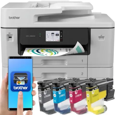 Urządzenie wielofunkcyjne A3 Brother MFC-J3960DW (MFCJ3960DWYJ1) drukarka A3 skaner A3
