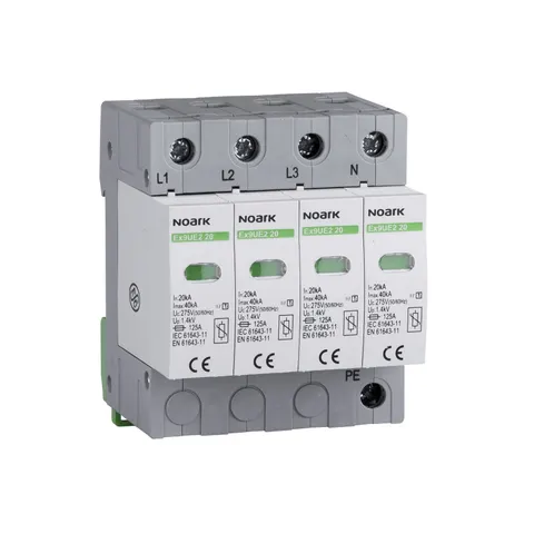 Ogranicznik przepięć 4P typ C 2 275V AC NOARK 103357 Ex9UE2