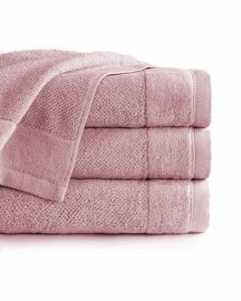 Ręcznik kąpielowy 70x140 VITO Pink Różowy 100% bawełna Detexpol