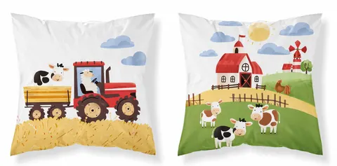 Poszewka na poduszkę 40x40 Słoneczna farma Detexpol 0048 A