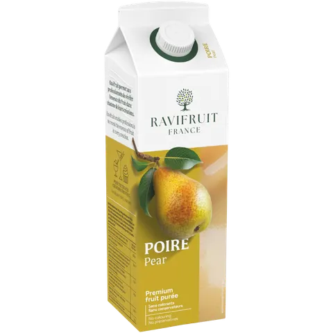 op. 1 kg Gruszka - RAVIFRUIT - pasteryzowany przecier owocowy - 90% zawartość owoców