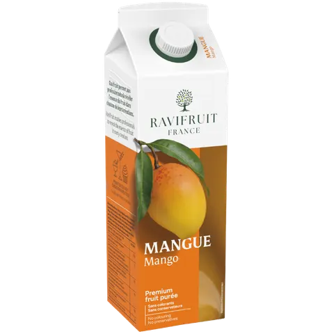 op. 1 kg Mango - RAVIFRUIT - pasteryzowany przecier owocowy - 90% zawartość owoców