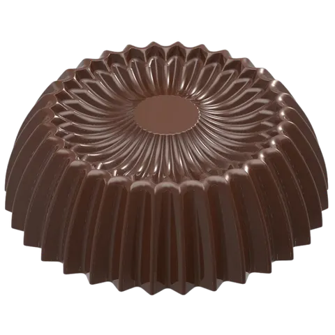 CW1976 Chocolate World - forma z poliwęglanu do pralin - śr. 30.5 x wys. 10 mm / poj. 7 g x 21 pralin