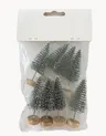 Choinka mini 6,5cm c.zielony x 8