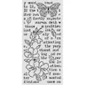 Szablon 3D 12x25 Secret Diary motyl i kwiatki KSTDL151