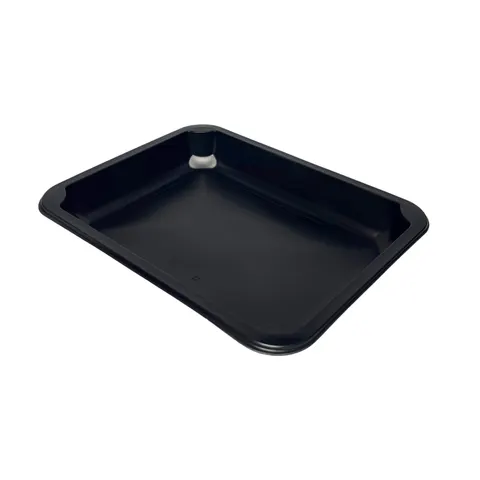 Pojemnik MAPCOR 227x178x30 niedzielony CZARNY 80szt
