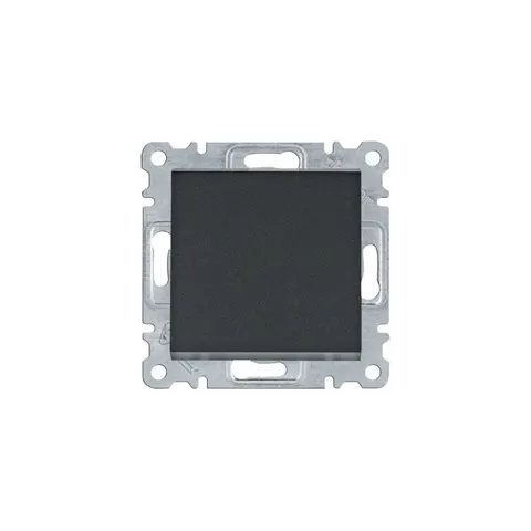 LUMINA Łącznik schodowy 10A 250V, moduł, czarny; WL0023 HAGER