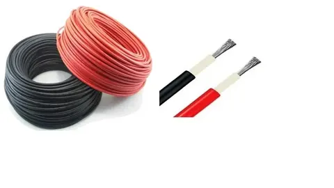 Kabel bezhalogenowy do systemów fotowoltaicznych SOLARTECH-4 1x6c czarny 1,5/1,5 kV DC 1,0/1,0 kV AC Eca, giętki jednożyłowy; TECHNOKABEL