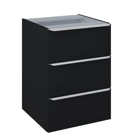 ELITA LOFTY komoda 50 cm, czarna