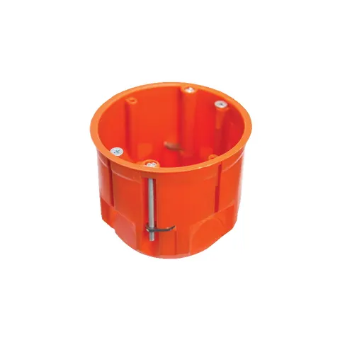 Puszka podtynkowa PK60 do płyt gipsowych głęboka, pomarańczowa (z wkrętami) (opk=110szt); A.0044LP, PAWBOL