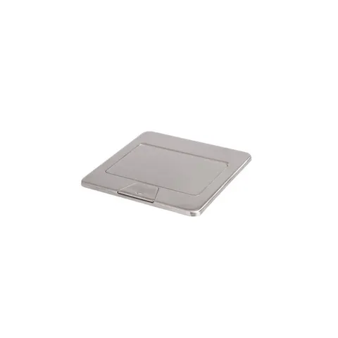 Puszka stołowa BIURO+ 04-0032-100 IP20 SREBNA na 3-moduły 22,5x45m