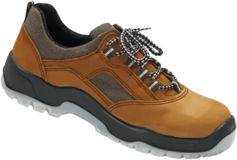 Buty półbuty ochronne robocze skóra PPO 62n