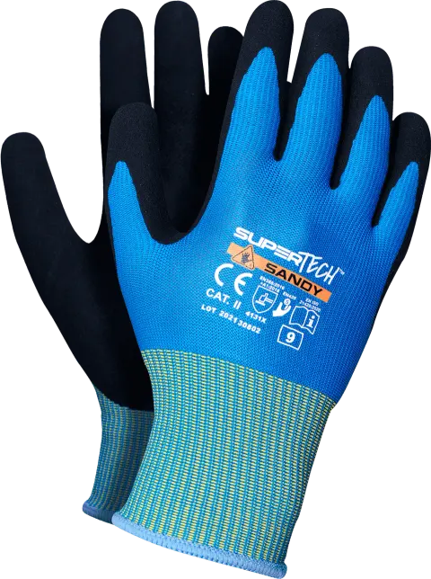 Rękawice robocze Super Tech Sandy Blue