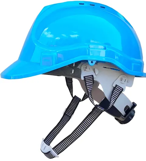 Hełm Kask BHP Budowlany Roboczy Ochronny Niebieski