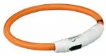 Trixie USB Migająca obroża M-L 45 cm/ø 7 zielona